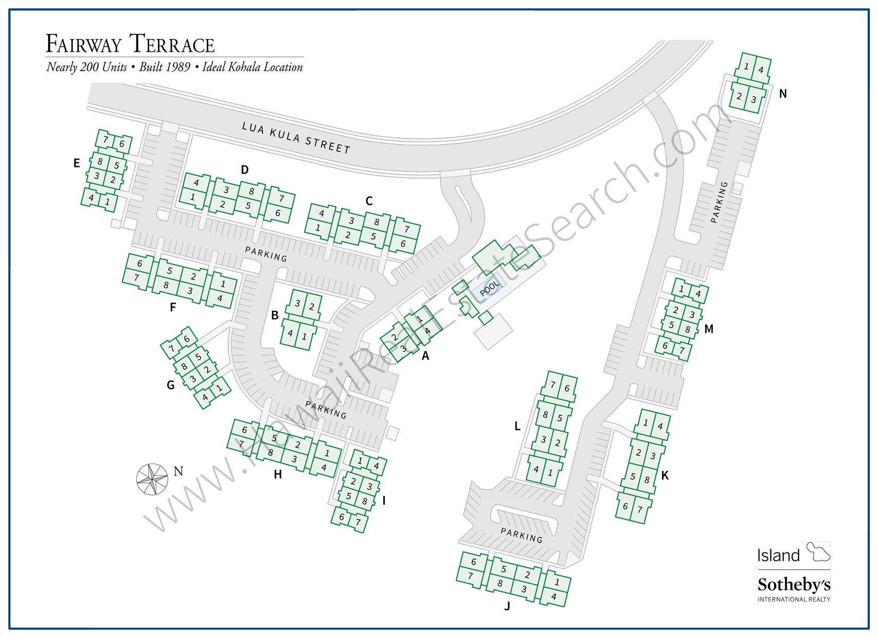 Fairway Terrace Map